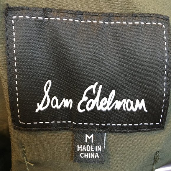 Sam Edelman Army Green	Jacket - Picture 8 of 8